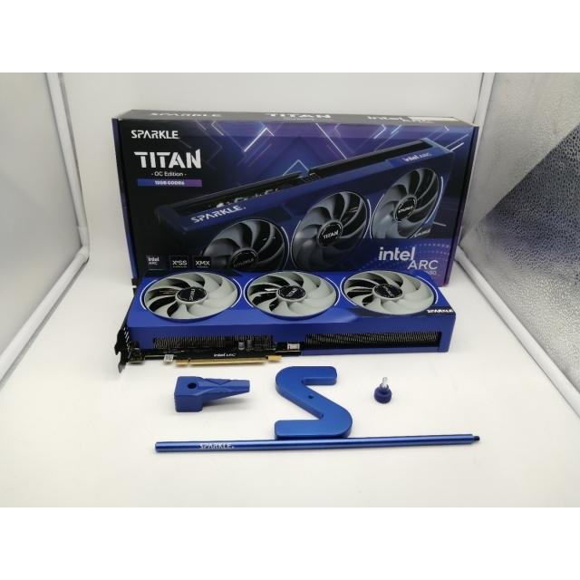 中古】SPARKLE SPARKLE Intel Arc B580 TITAN OC SB580T-12GOC ArcB580