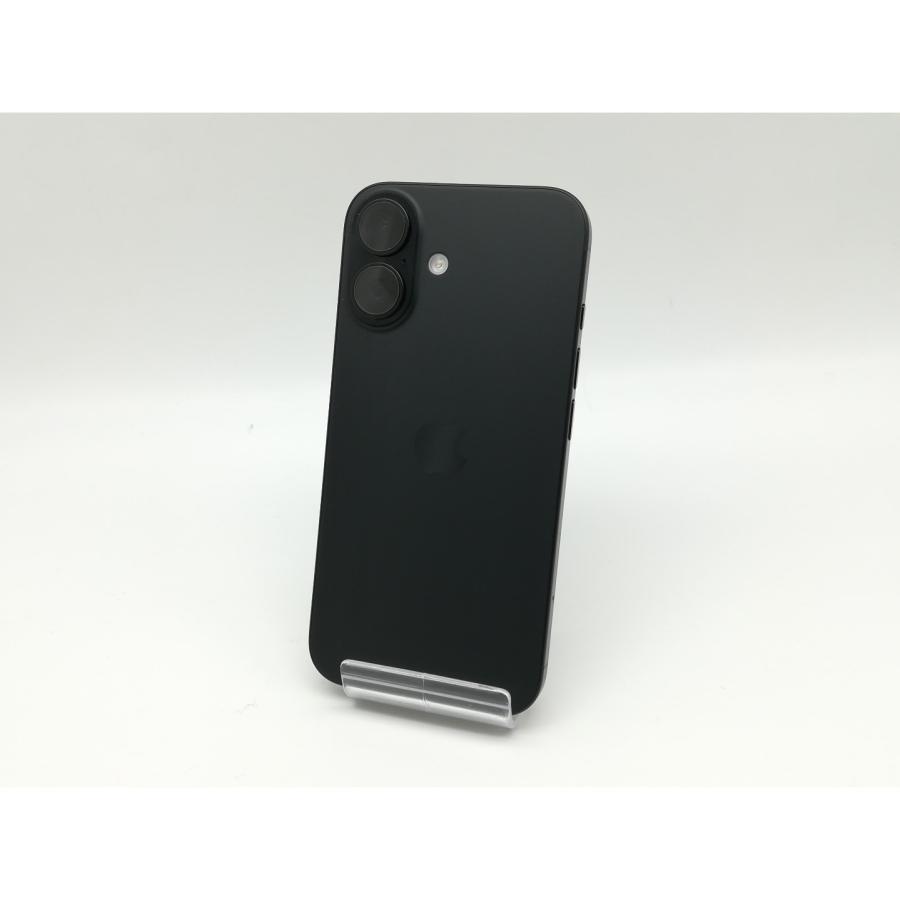 中古】Apple 国内版 【SIMフリー】 iPhone 16 128GB ブラック MYDQ3J/A
