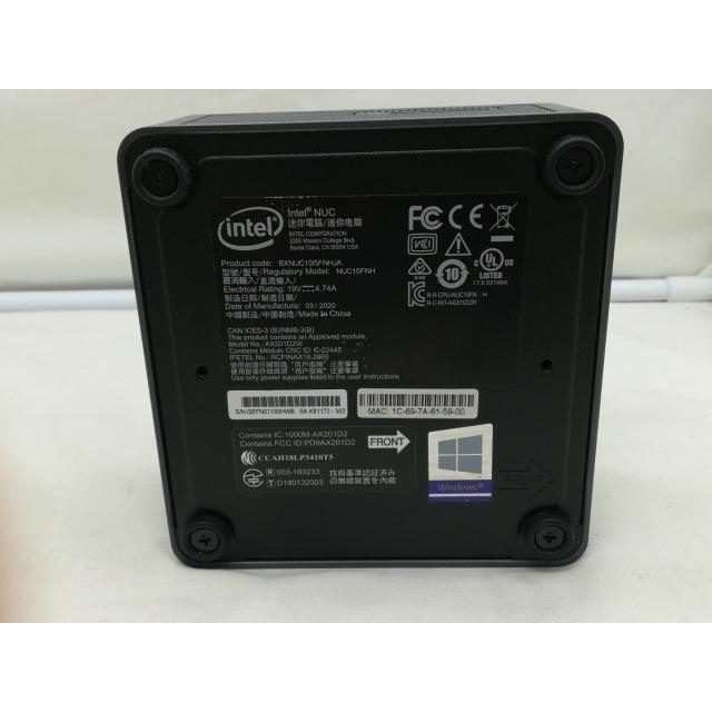 Intel NUC NUC10i5FNH (ジャンク) 中古】Intel NUC10i5FNH Core i5-10210U(1.6GHz/TB:4.2GHz/4C/8T)/UHD