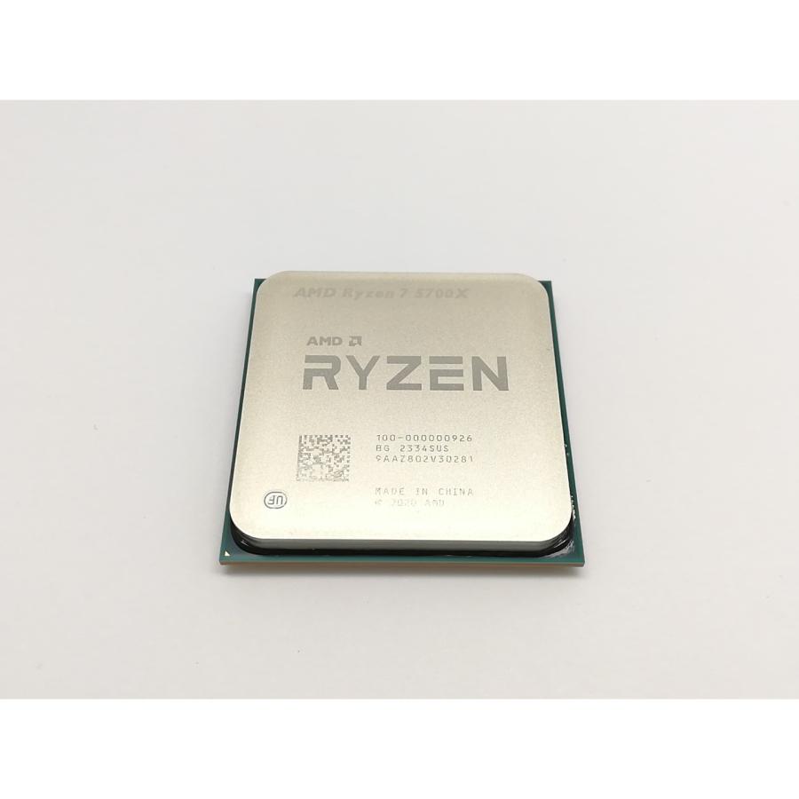 【中古品】AMD Ryzen 7 5700X 中古】AMD Ryzen 7 5700X (3.4GHz/TC:4.6GHz) BOX AM4/8C/16T/L3 32MB