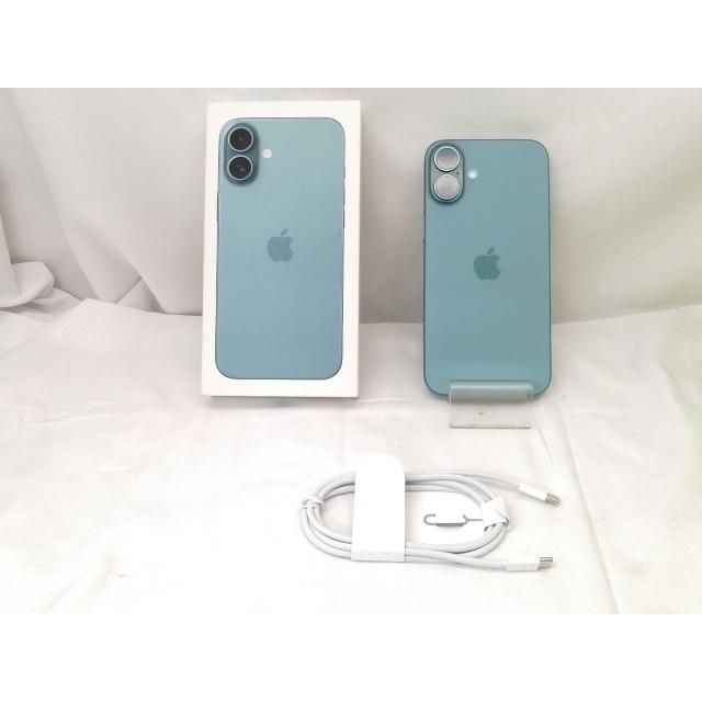 中古】Apple 国内版 【SIMフリー】 iPhone 16 Plus 128GB ティール