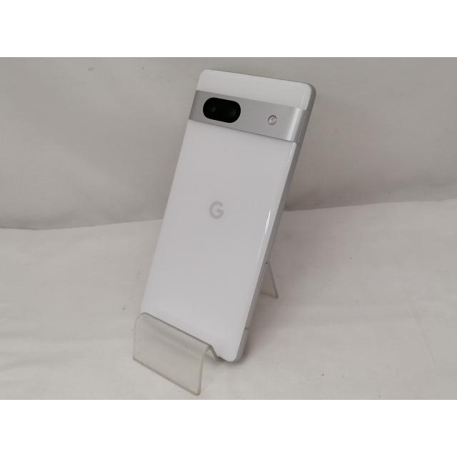 中古】Google au 【SIMフリー】 Pixel 7a スノー 8GB 128GB G82U8【DS