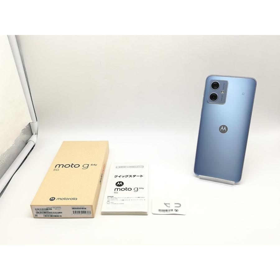 中古】MOTOROLA ymobile 【SIMフリー】 moto g64y 5G シルバー