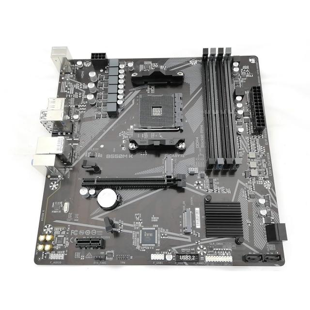 中古】GIGABYTE B550M K [Rev.1.0] B550/AM4/MicroATX【秋葉3号】保証