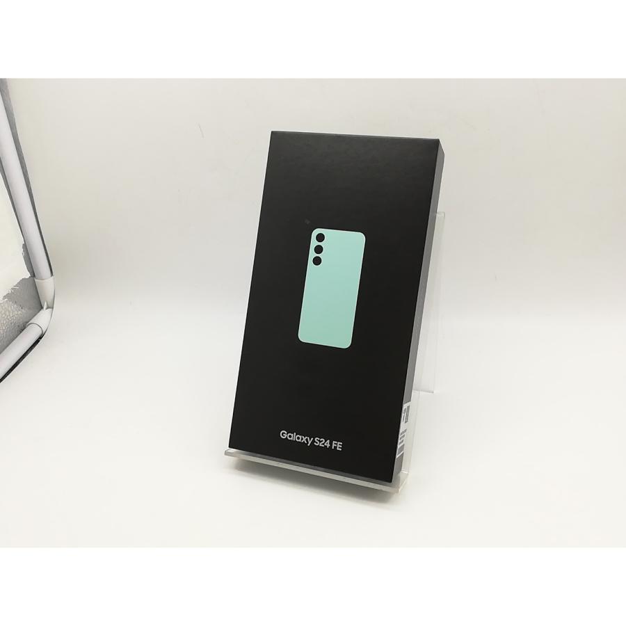未使用】SAMSUNG 国内版 【SIMフリー】 Galaxy S24 FE ミント 8GB