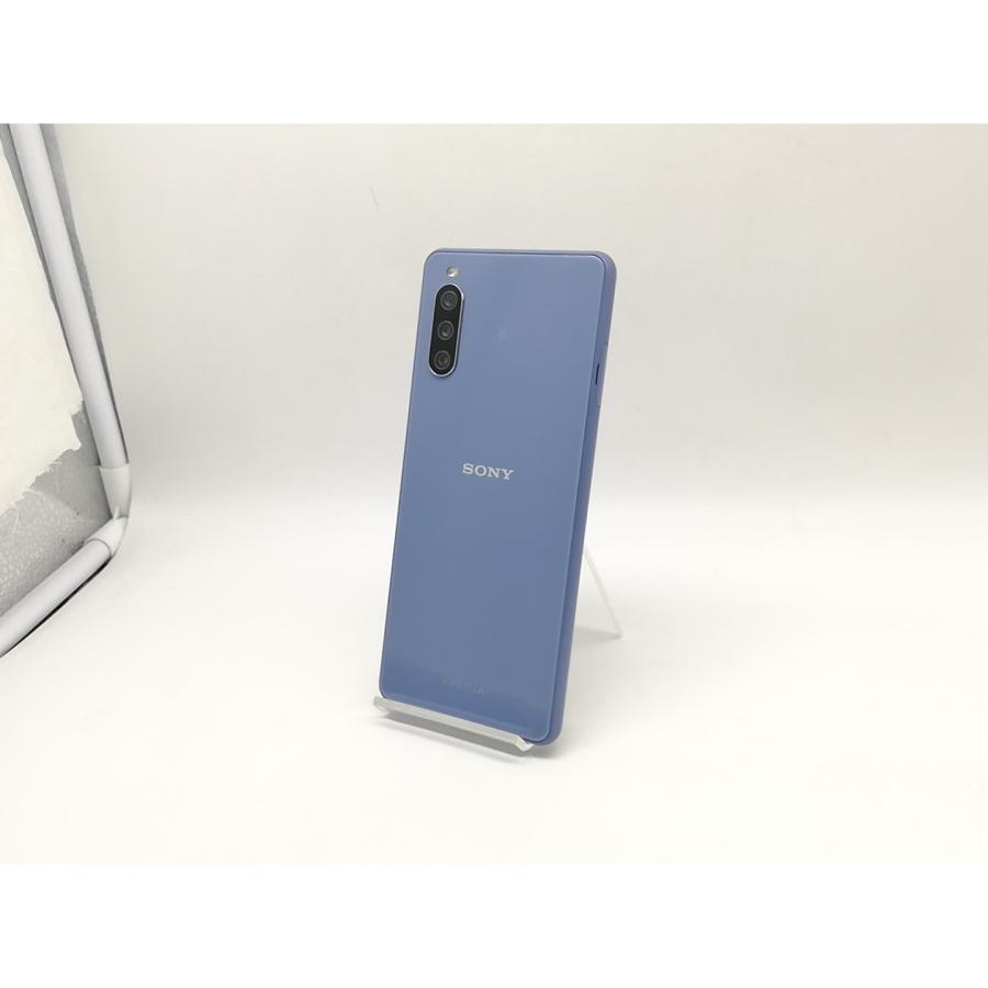 中古】SONY ymobile 【SIMロック解除済み】 Xperia 10 III ブルー 6GB
