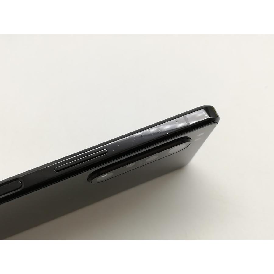 中古】SONY au 【SIMロック解除済み】 Xperia 1 II ブラック 8GB 128GB