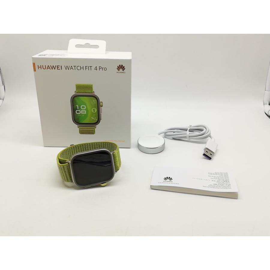 中古】Huawei HUAWEI WATCH FIT 4 Pro [グリーン]【横浜】保証期間1
