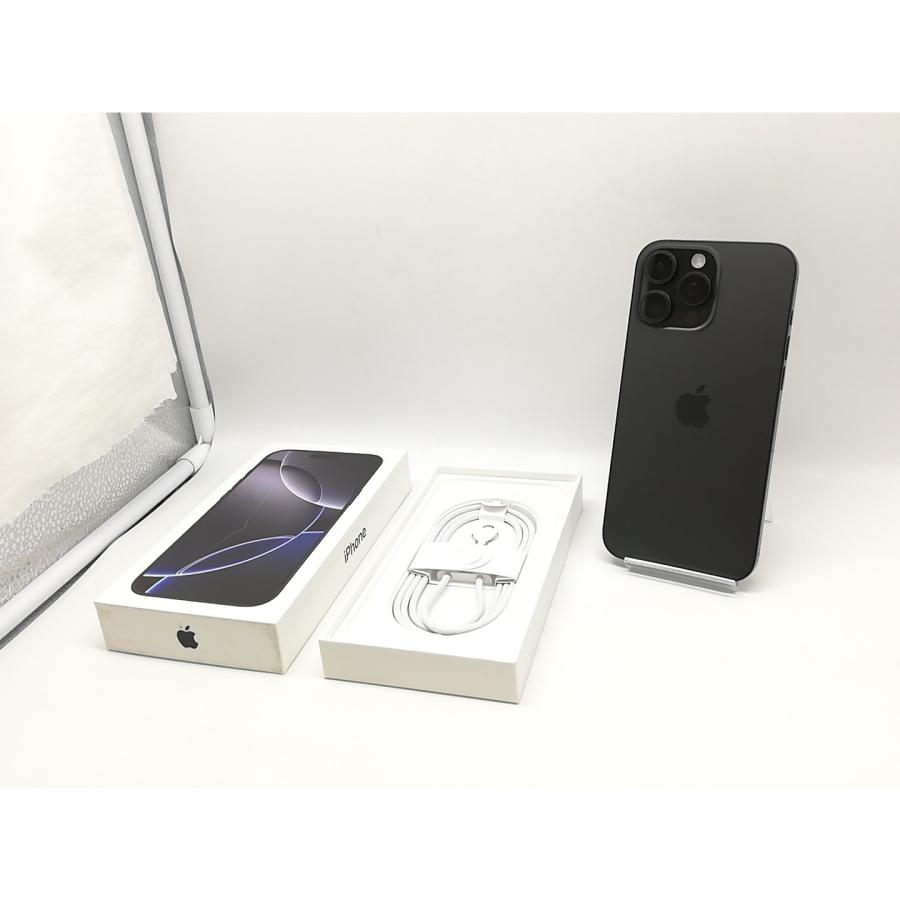中古】Apple 国内版 【SIMフリー】 iPhone 16 Pro Max 256GB ブラック