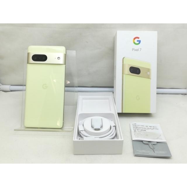 中古】Google 国内版 【SIMフリー】 Pixel 7 レモングラス 8GB 128GB