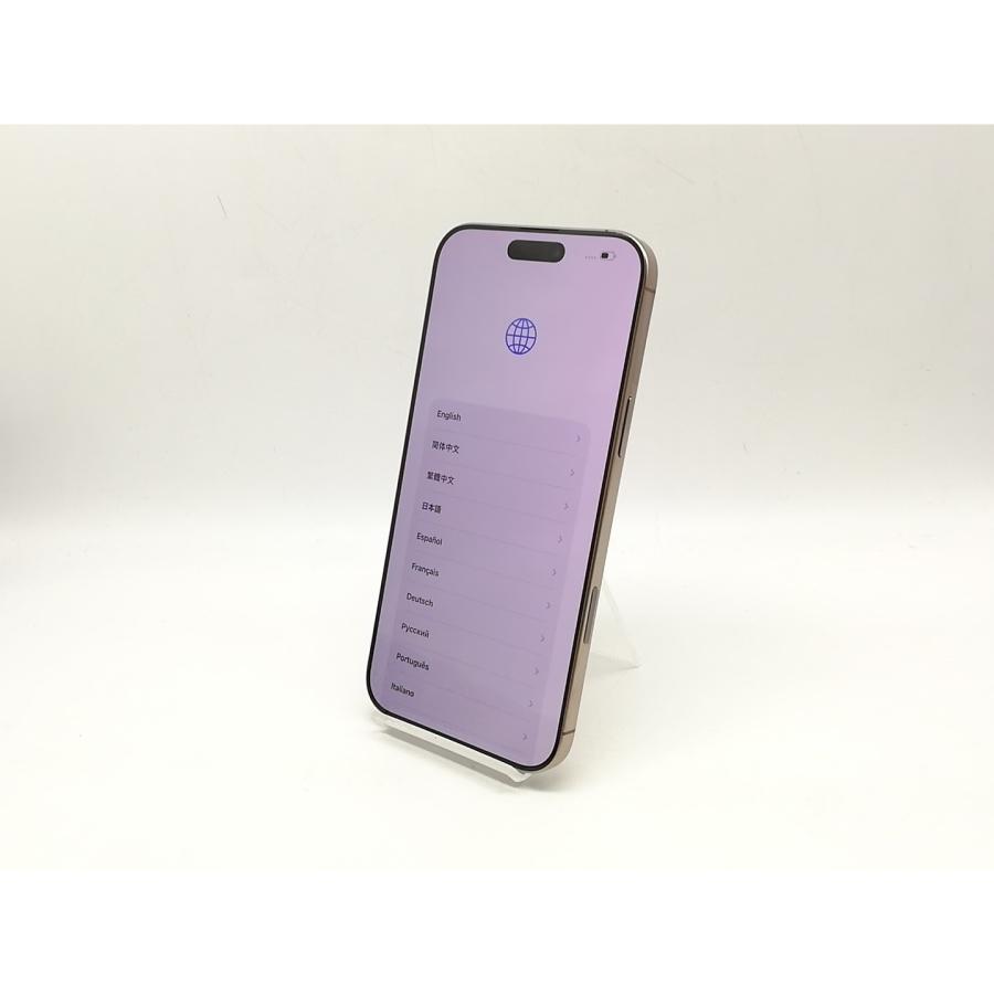 中古】Apple 国内版 【SIMフリー】 iPhone 16 Pro Max 256GB デザート