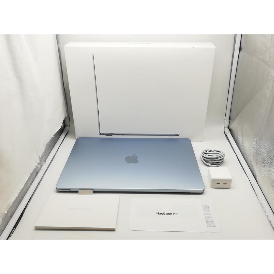 【中古】Apple MacBook Air 15インチ (M4,2025) M4(CPU:10C/GPU:10C) 16GB/512GB スカイブルー MC7C4J/A【横浜】保証期間１ヶ月【ランクA】 |  | 07