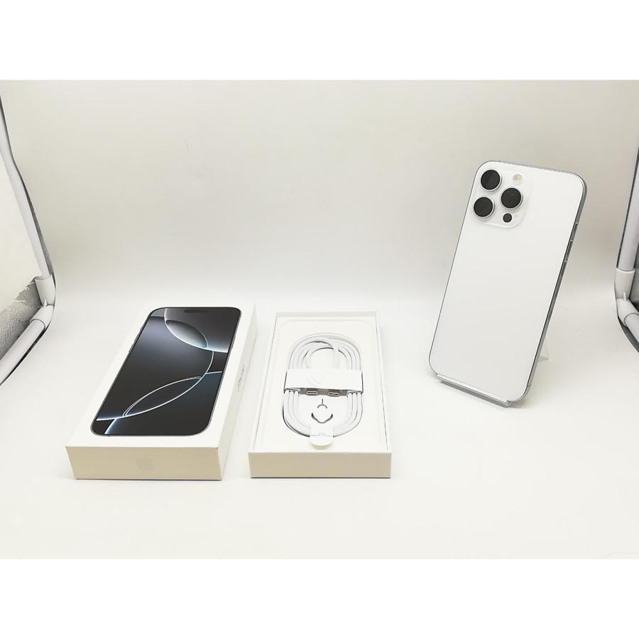 中古】Apple 国内版 【SIMフリー】 iPhone 16 Pro Max 256GB ホワイト