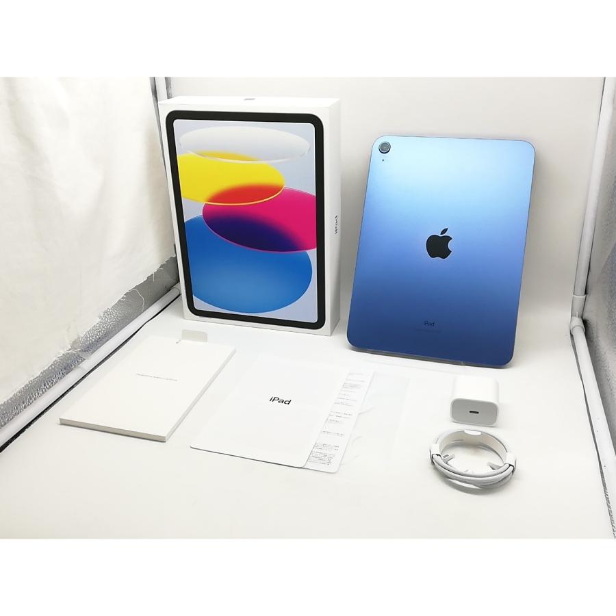 中古】Apple 【Wi-Fi】 iPad（第10世代/2022） 64GB ブルー MPQ13J/A