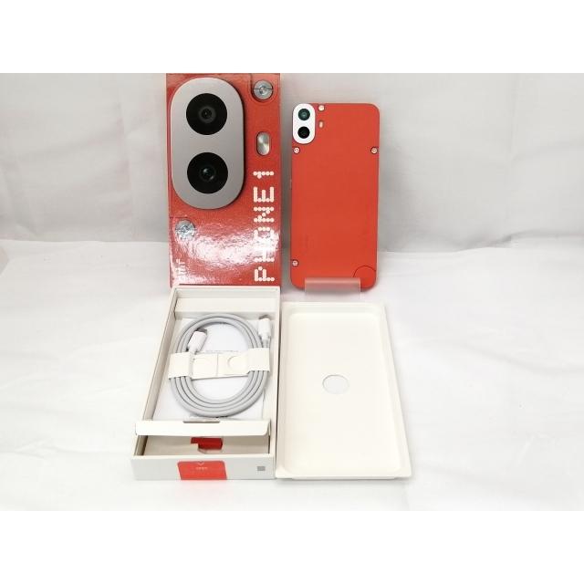 中古】NOTHING 【SIMフリー】 CMF Phone 1 8GB 128GB オレンジ【戸塚