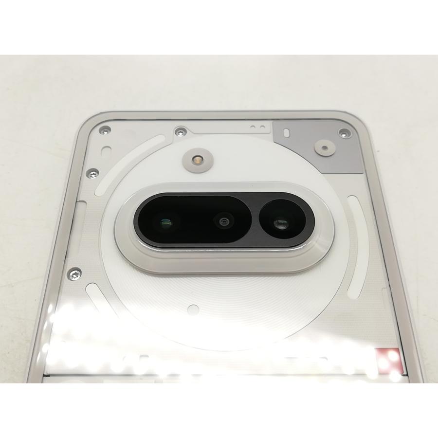 中古】NOTHING 国内版 【SIMフリー】 Nothing Phone (3a) ホワイト 8GB