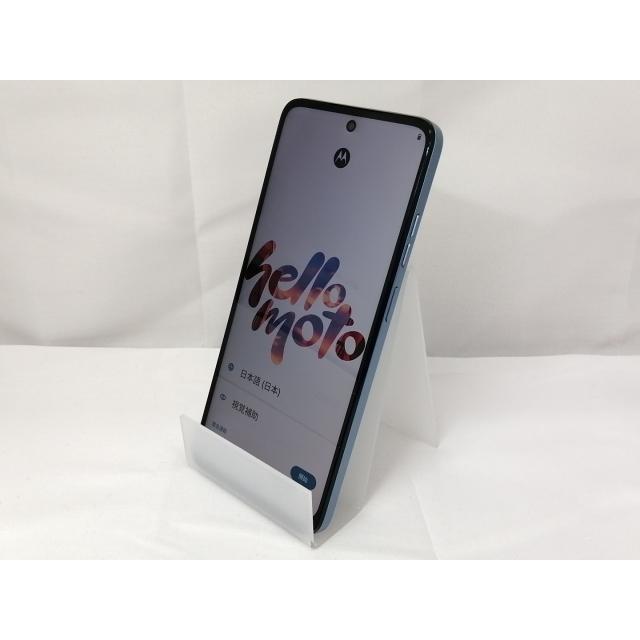 中古】MOTOROLA 国内版 【SIMフリー】 moto g05 ミスティブルー 8GB