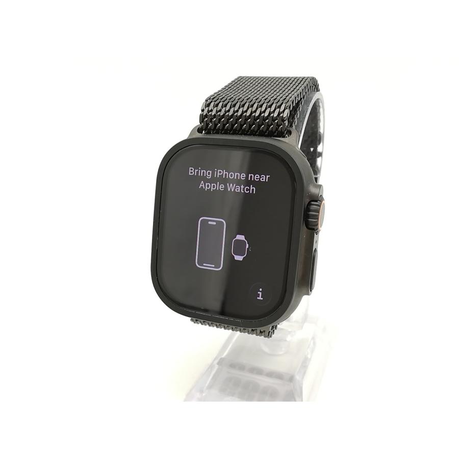 中古】Apple Apple Watch Ultra3 49mm Cellular ブラックチタニウム 