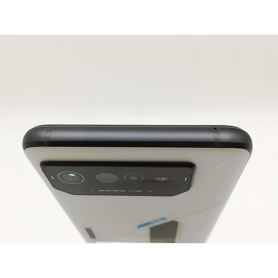 中古】ASUS 国内版 【SIMフリー】 ROG Phone 6 ストームホワイト 12GB