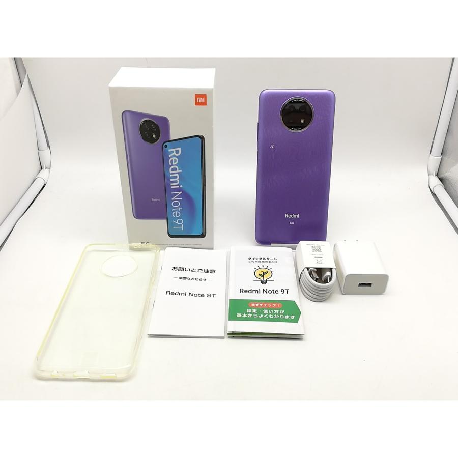 中古】Xiaomi SoftBank 【SIMロック解除済み】 Redmi Note 9T 5G デイ 