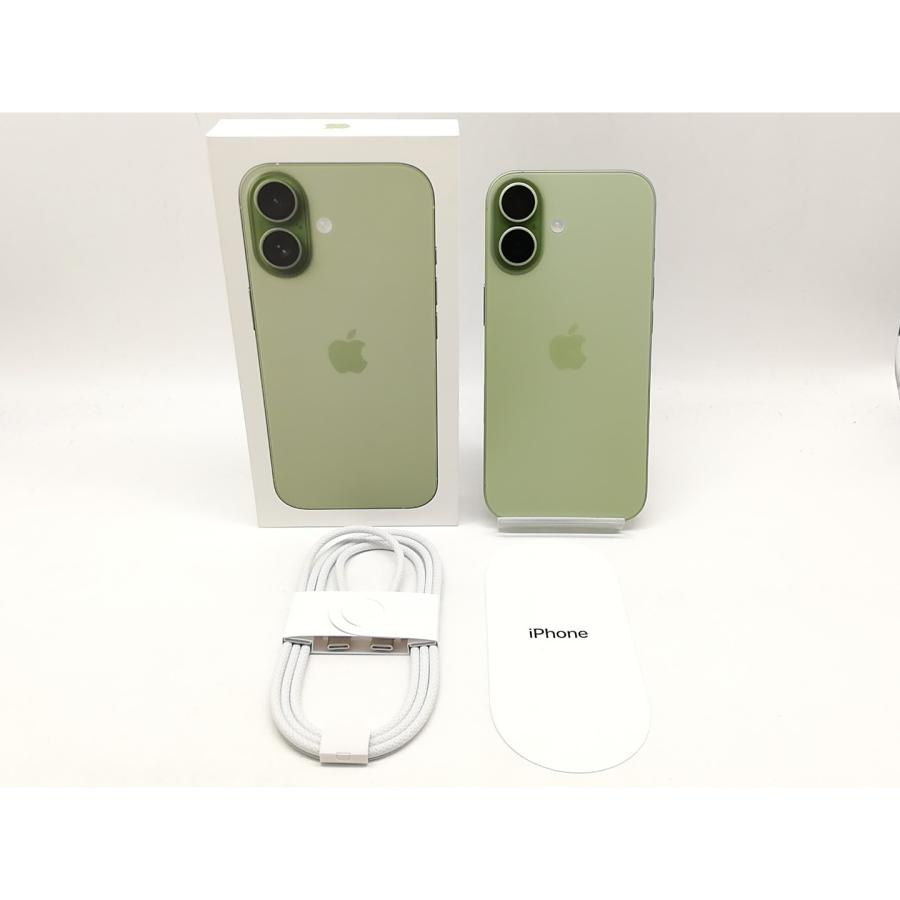 中古】Apple 国内版 【SIMフリー】 iPhone 17 256GB セージ MG6C4J/A