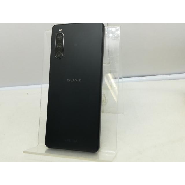 中古】SONY SoftBank 【SIMフリー】 Xperia 10 IV ブラック 6GB 128GB