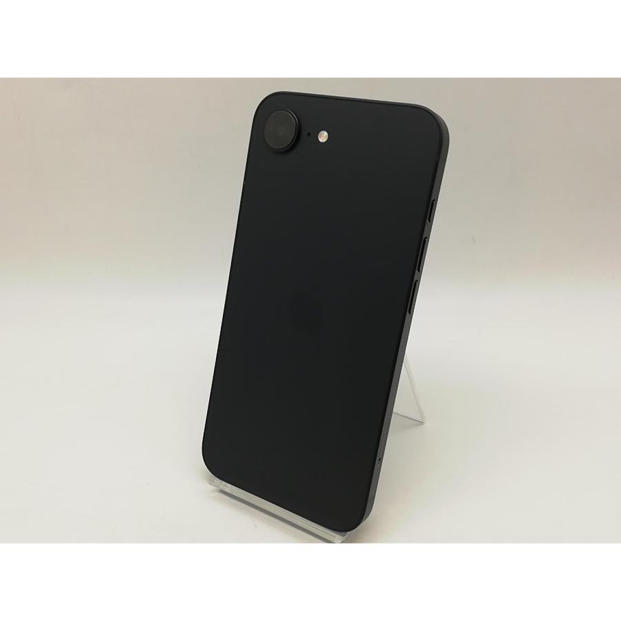 中古】Apple au 【SIMフリー】 iPhone 16e 128GB ブラック MD1Q4J/A