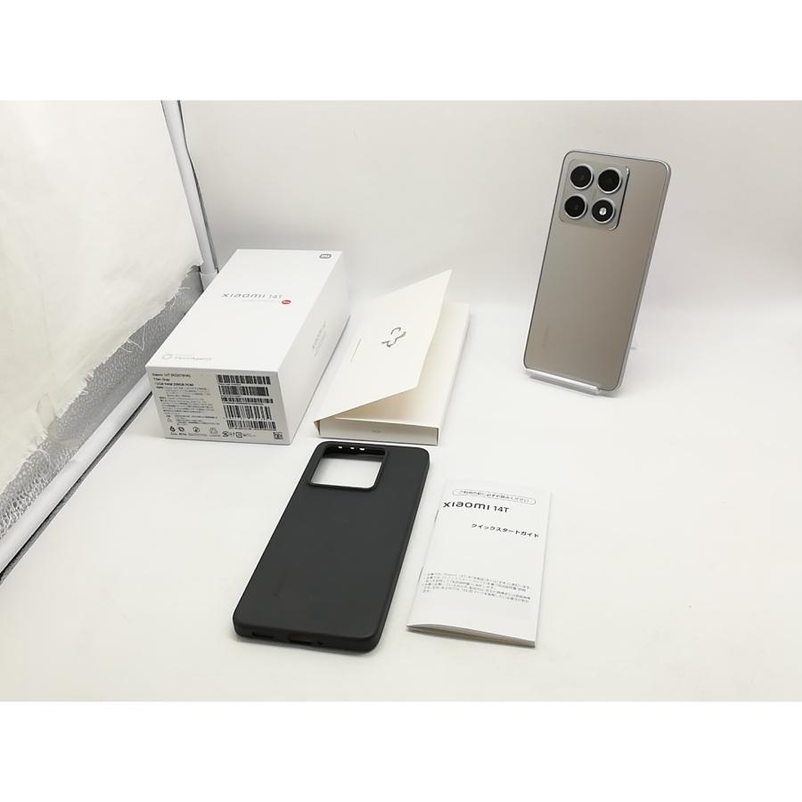 中古】Xiaomi au 【SIMフリー】 Xiaomi 14T 12GB 256GB チタングレー