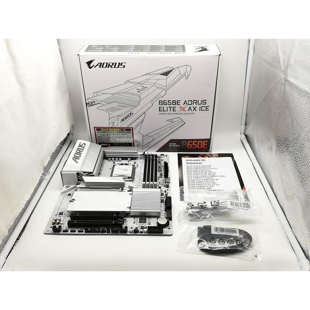 中古】GIGABYTE B650E AORUS ELITE X AX ICE B650/AM5/ATX【横浜】保証
