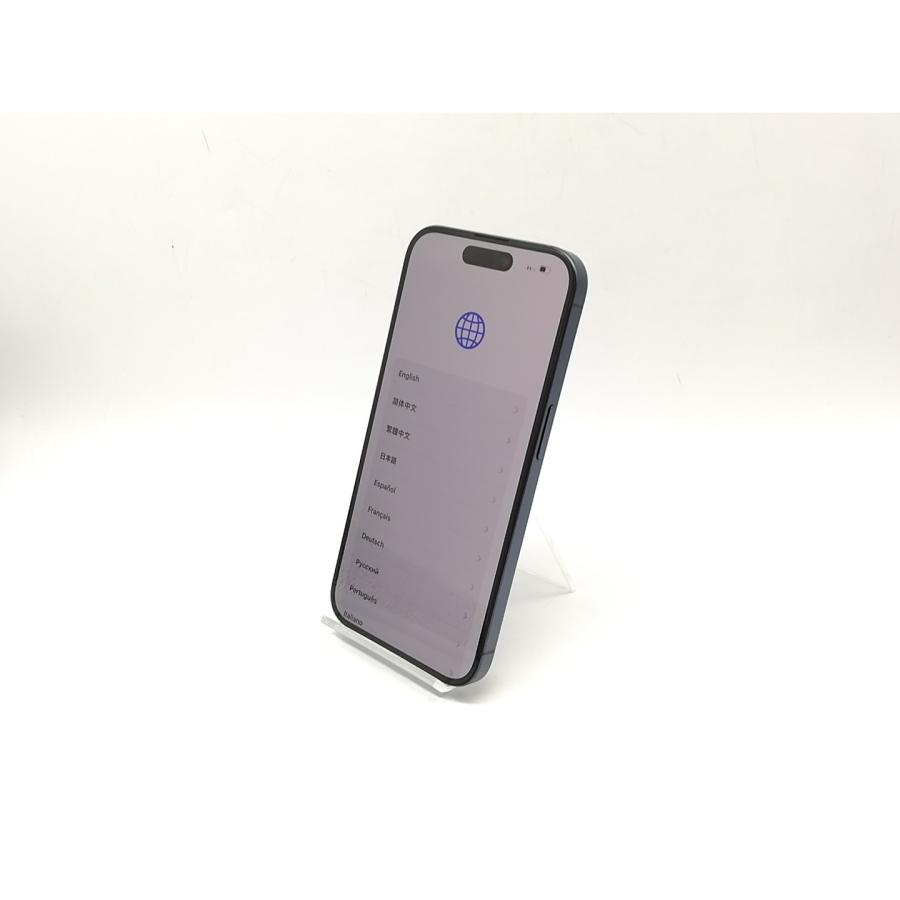 【中古】Apple au 【SIMフリー】 iPhone 15 Pro 256GB ブルーチタニウム MTUG3J/A【横浜】保証期間１ヶ月【ランクB】の画像