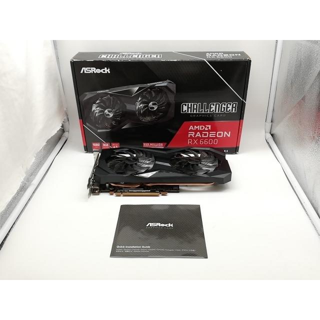 中古】ASRock Radeon RX 6600 Challenger D 8GB （RX6600 CLD 8G
