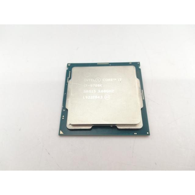 中古】Intel Core i7-9700K (3.6GHz/TB:4.9GHz/SRG15/R0) bulk LGA1151
