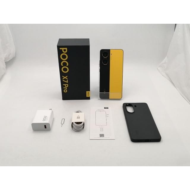 中古】Xiaomi 国内版 【SIMフリー】 Poco X7 Pro イエロー 8GB 256GB