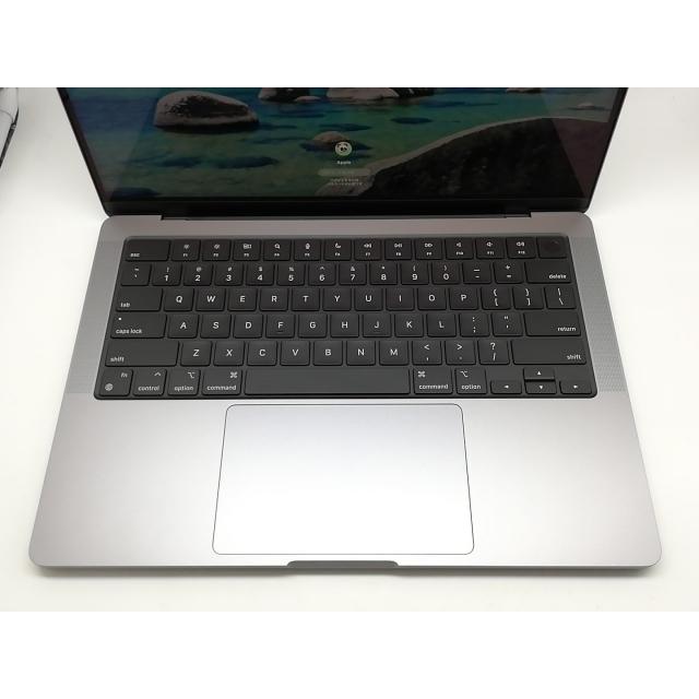 【中古】Apple MacBook Pro 14インチ M3(CPU:8C/GPU:10C) 8GB/512GB スペースグレイ MTL73J/A (14インチ,M3,2023)【横浜】保証期間１ヶ月【ランクB】の画像