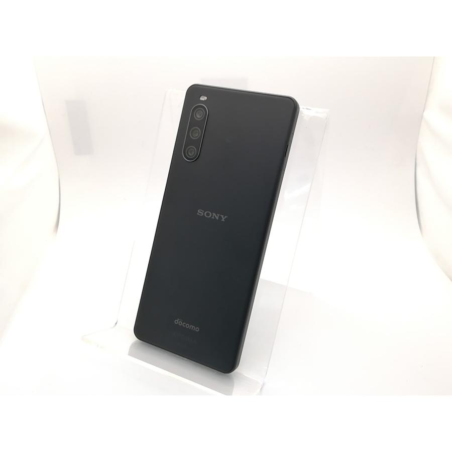 中古】SONY docomo 【SIMフリー】 Xperia 10 IV ブラック 6GB 128GB SO