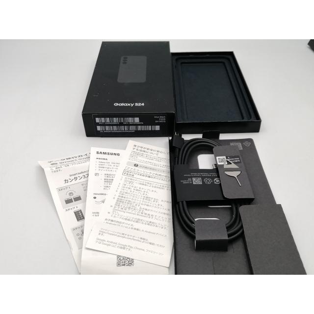中古】SAMSUNG 国内版 【SIMフリー】 Galaxy S24 オニキスブラック 8GB