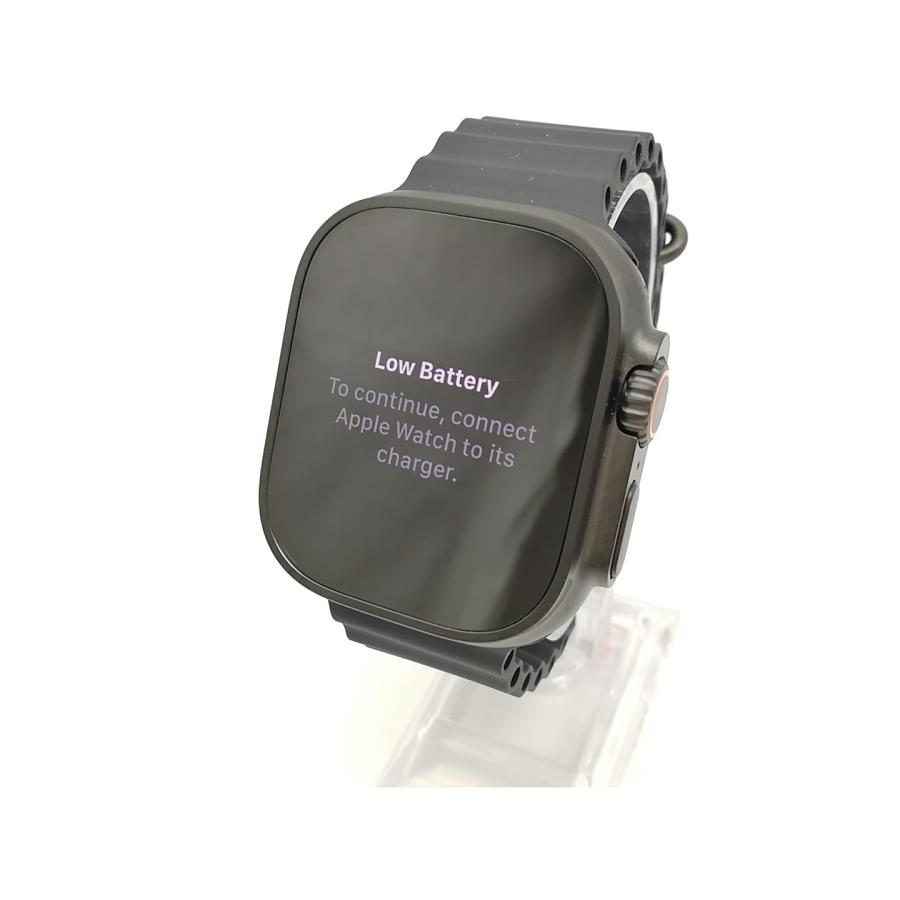 中古】Apple Apple Watch Ultra3 49mm Cellular ブラックチタニウム 