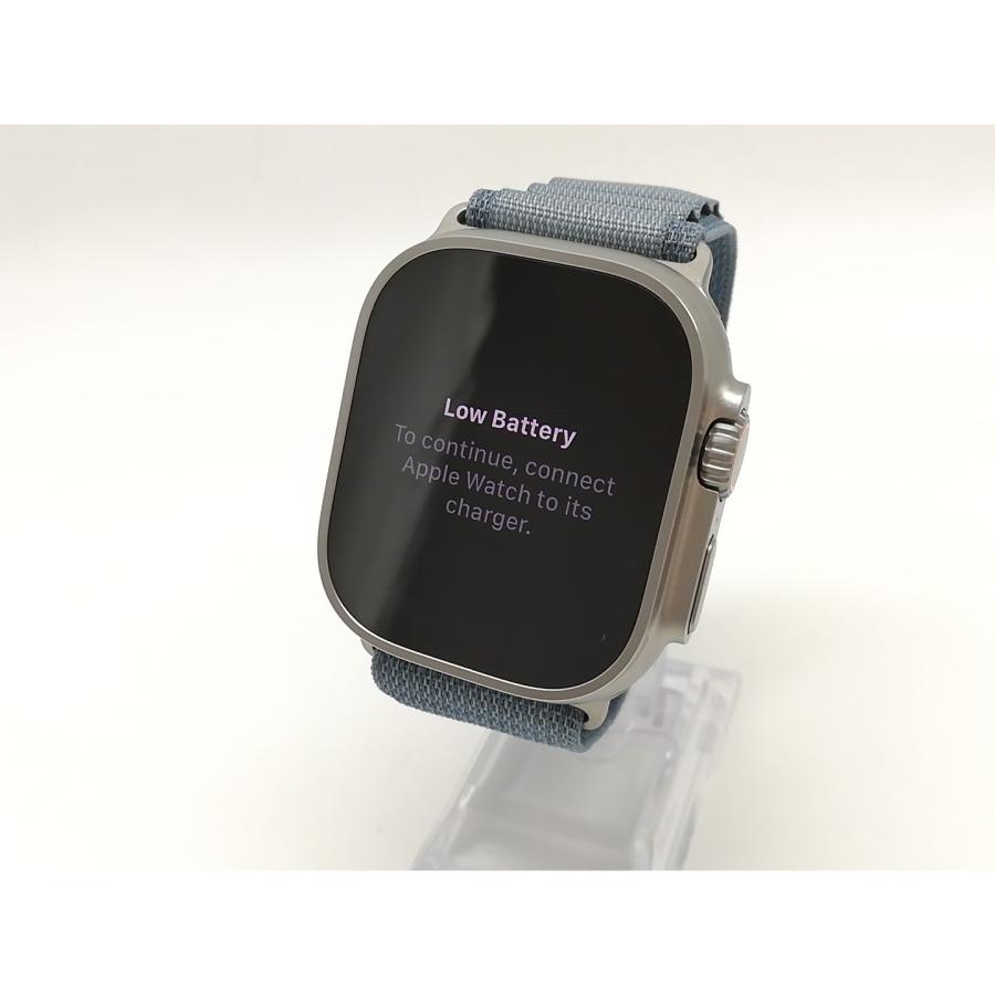 中古】Apple Apple Watch Ultra3 49mm Cellular ナチュラルチタニウム