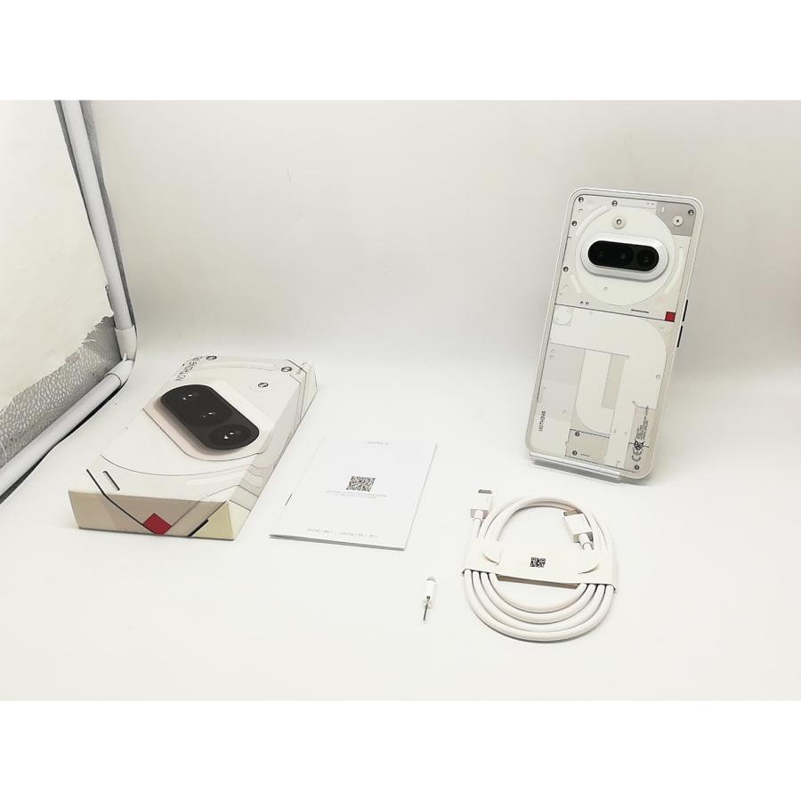 中古】NOTHING 国内版 【SIMフリー】 Nothing Phone (3a) ホワイト 8GB