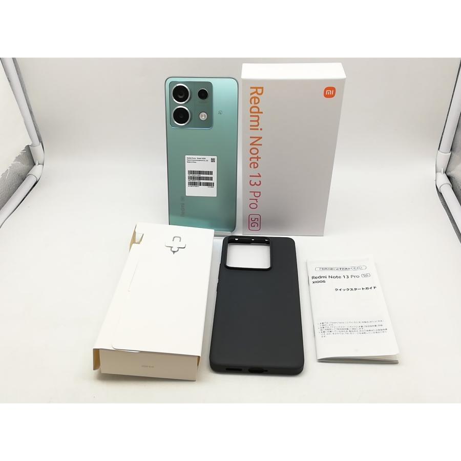 未使用】Xiaomi au 【SIMフリー】 Redmi Note 13 Pro 5G オーシャン