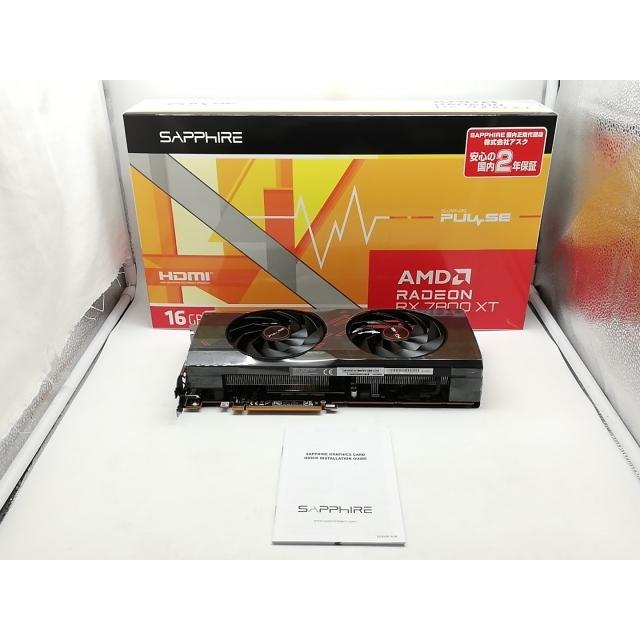 中古】SAPPHIRE PULSE Radeon RX 7800 XT GAMING 16GB GDDR6 RX7800XT