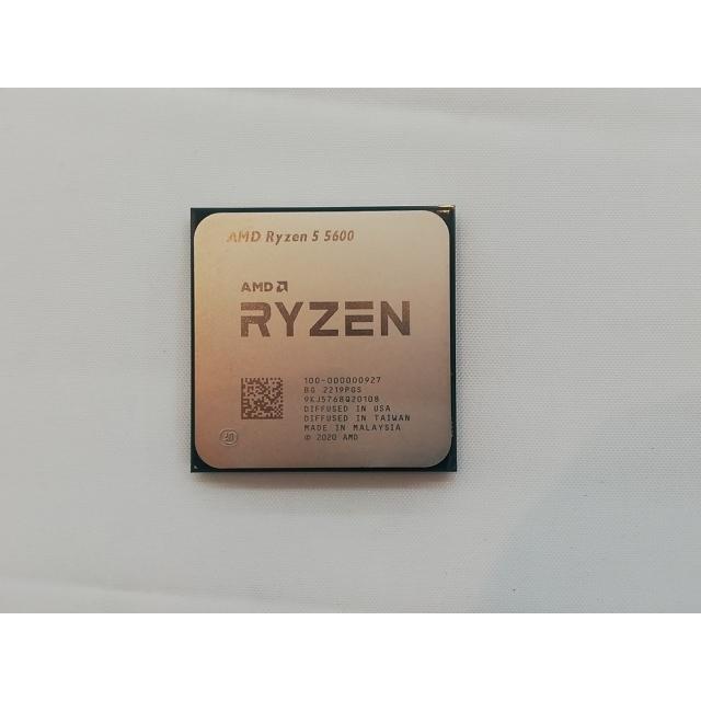 中古】AMD Ryzen 5 5600 (3.5GHz/TC:4.4GHz) BOX AM4/6C/12T/L3 32MB