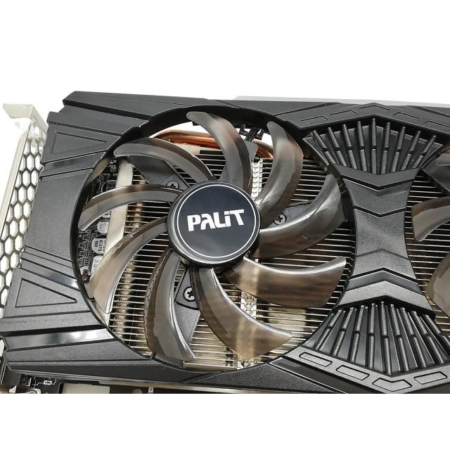 中古】Palit GeForce RTX 2060 SUPER DUAL(NE6206S018P2-1160X