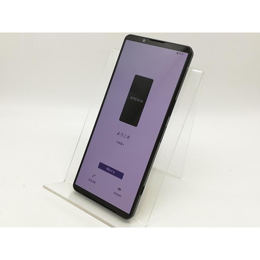 中古】SONY 国内版 【SIMフリー】 Xperia 1 IV ブラック 16GB