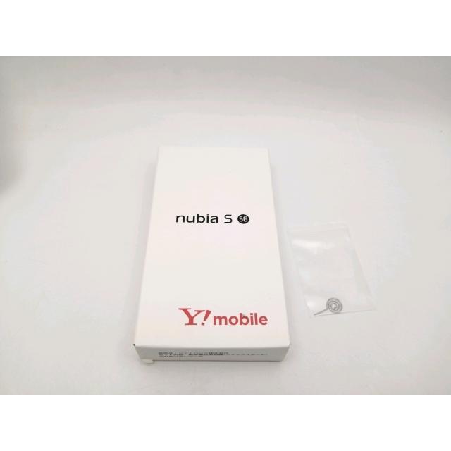 中古】ZTE ymobile 【SIMフリー】 nubia S 5G 4GB 128GB ホワイト