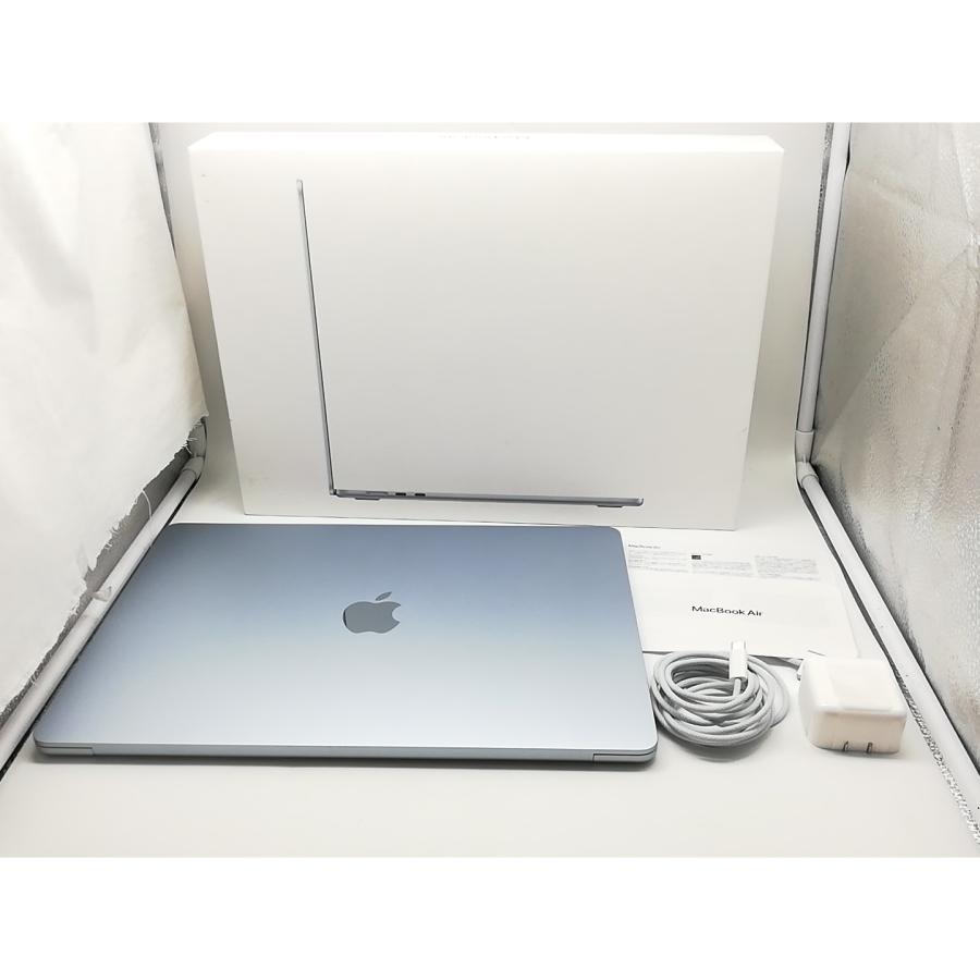 【中古】Apple MacBook Air 15インチ (M4,2025) M4(CPU:10C/GPU:10C) 16GB/512GB スカイブルー MC7C4J/A【川崎駅前】保証期間１ヶ月【ランクA】 |  | 06