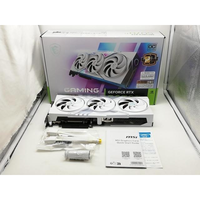 中古】MSI GeForce RTX 5070 Ti 16G GAMING TRIO OC WHITE RTX5070Ti