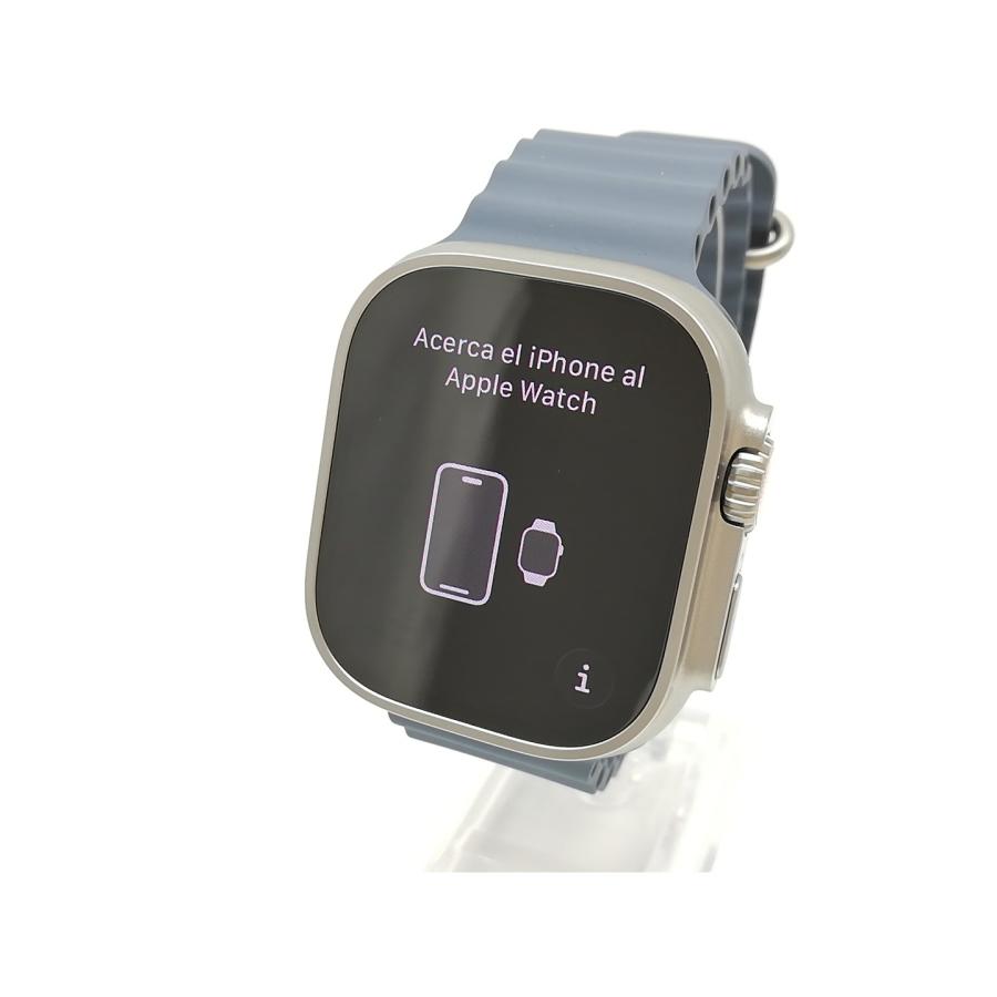 中古】Apple Apple Watch Ultra3 49mm Cellular ナチュラルチタニウム 