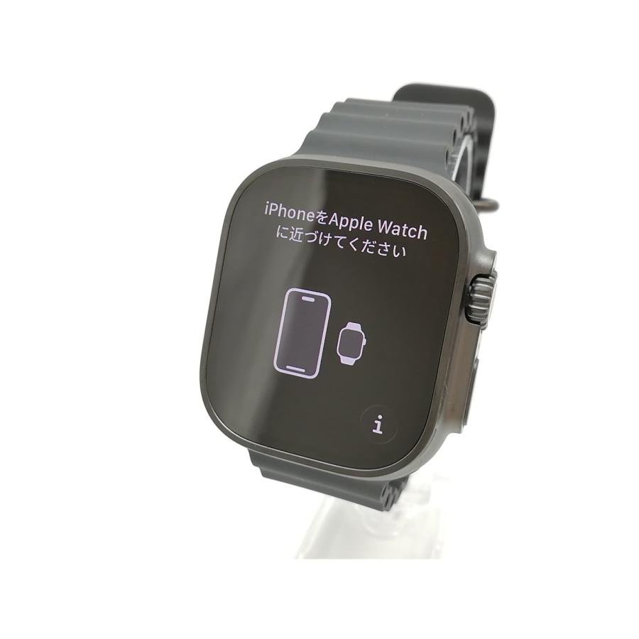 中古】Apple Apple Watch Ultra3 49mm Cellular ブラックチタニウム