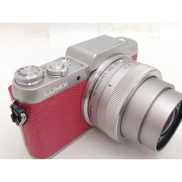 【中古】Panasonic LUMIX GF7W ダブルズームレンズキット DMC-GF7W-P さくら色【新宿2】言いはなつ継続期間１ヶ月【位置づけるC】